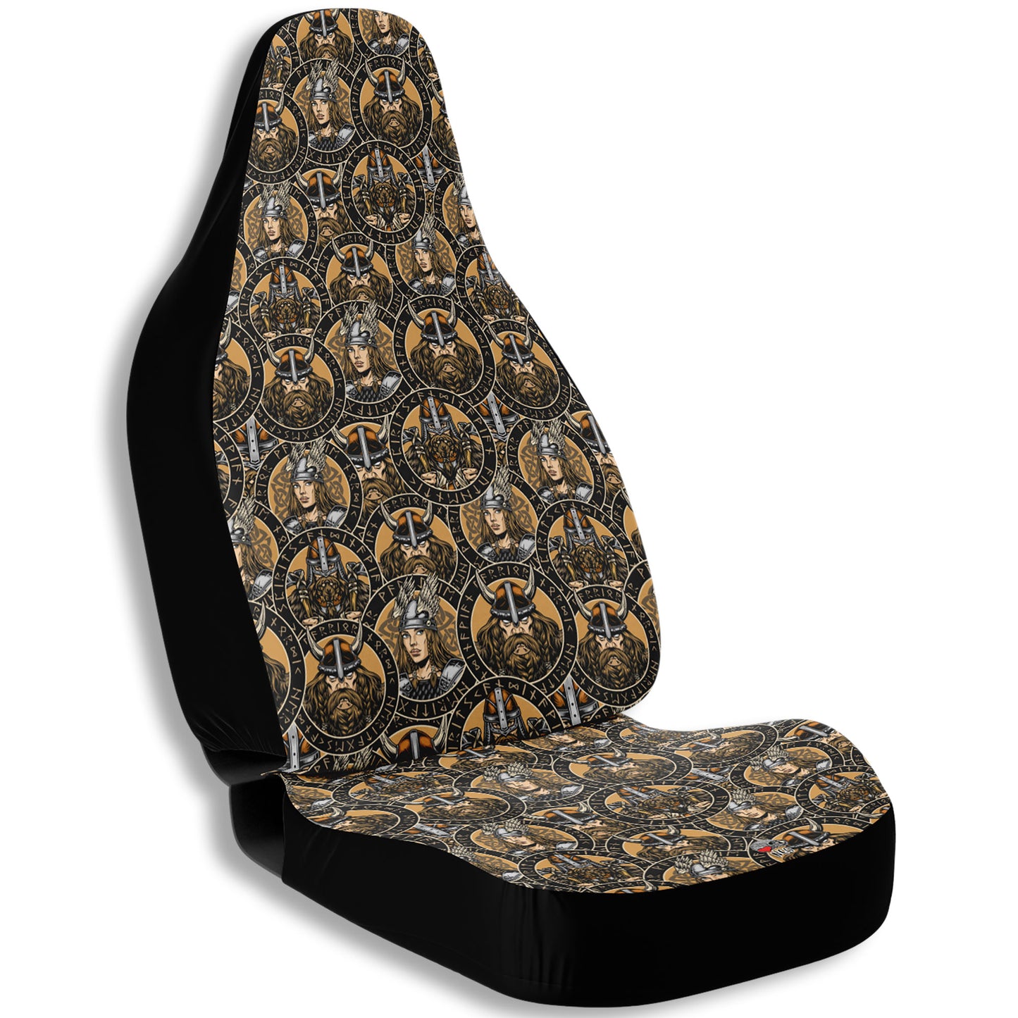 Vintage Viking and Valkyrie car seat covers