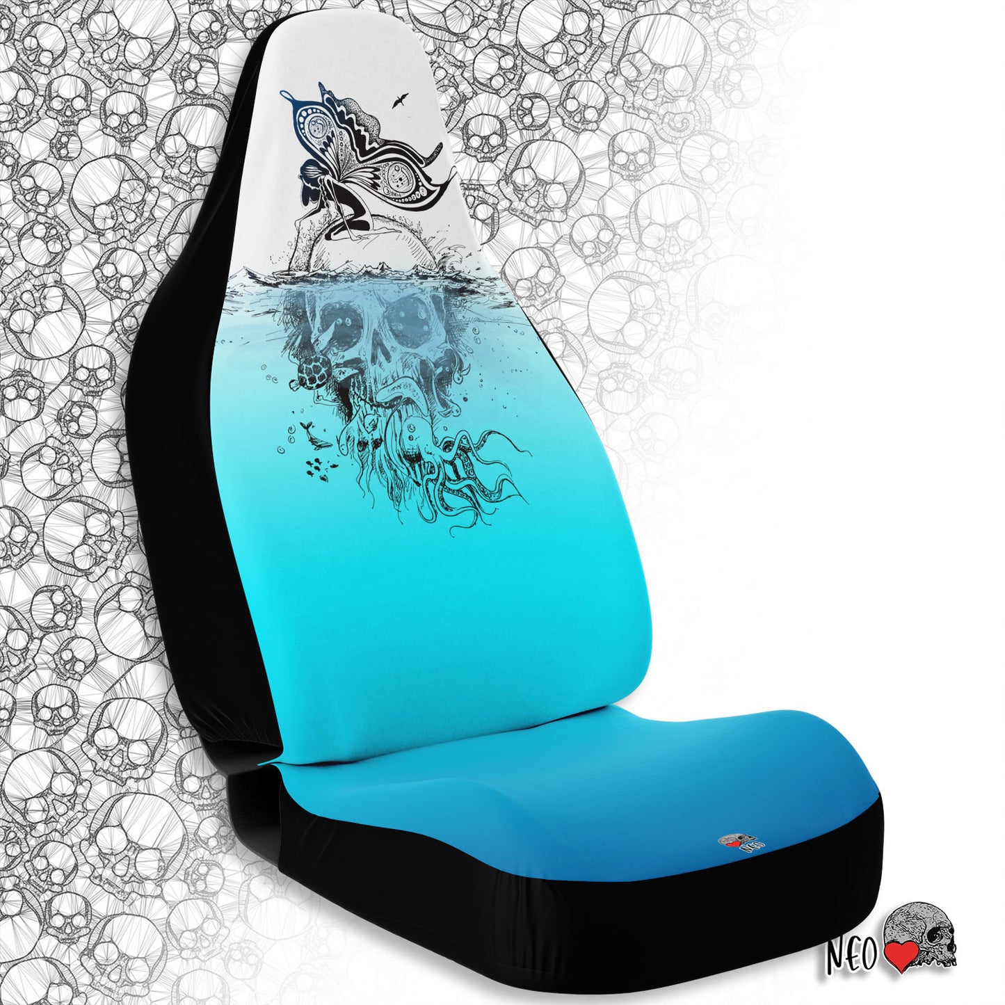 Distant Ocean Car Seat Covers