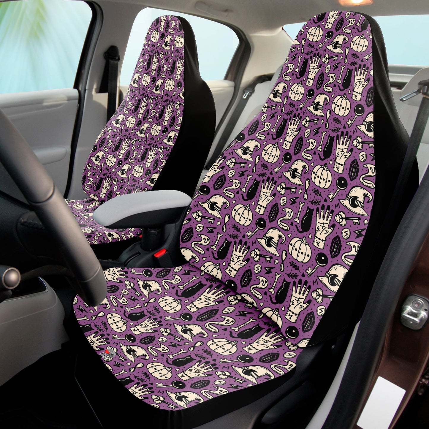Halloween supernatural Car Seat Covers