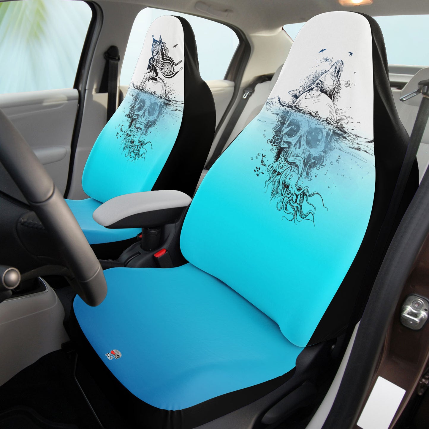 Distant Ocean Car Seat Covers