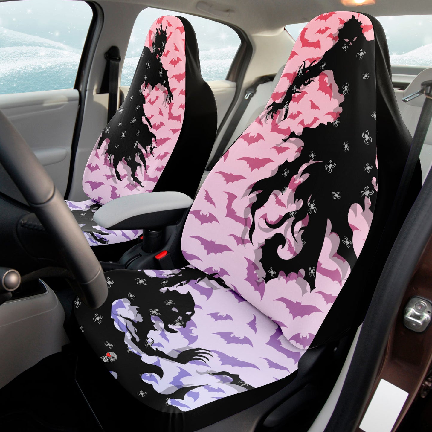 Spirits of Unknown Car Seat Covers