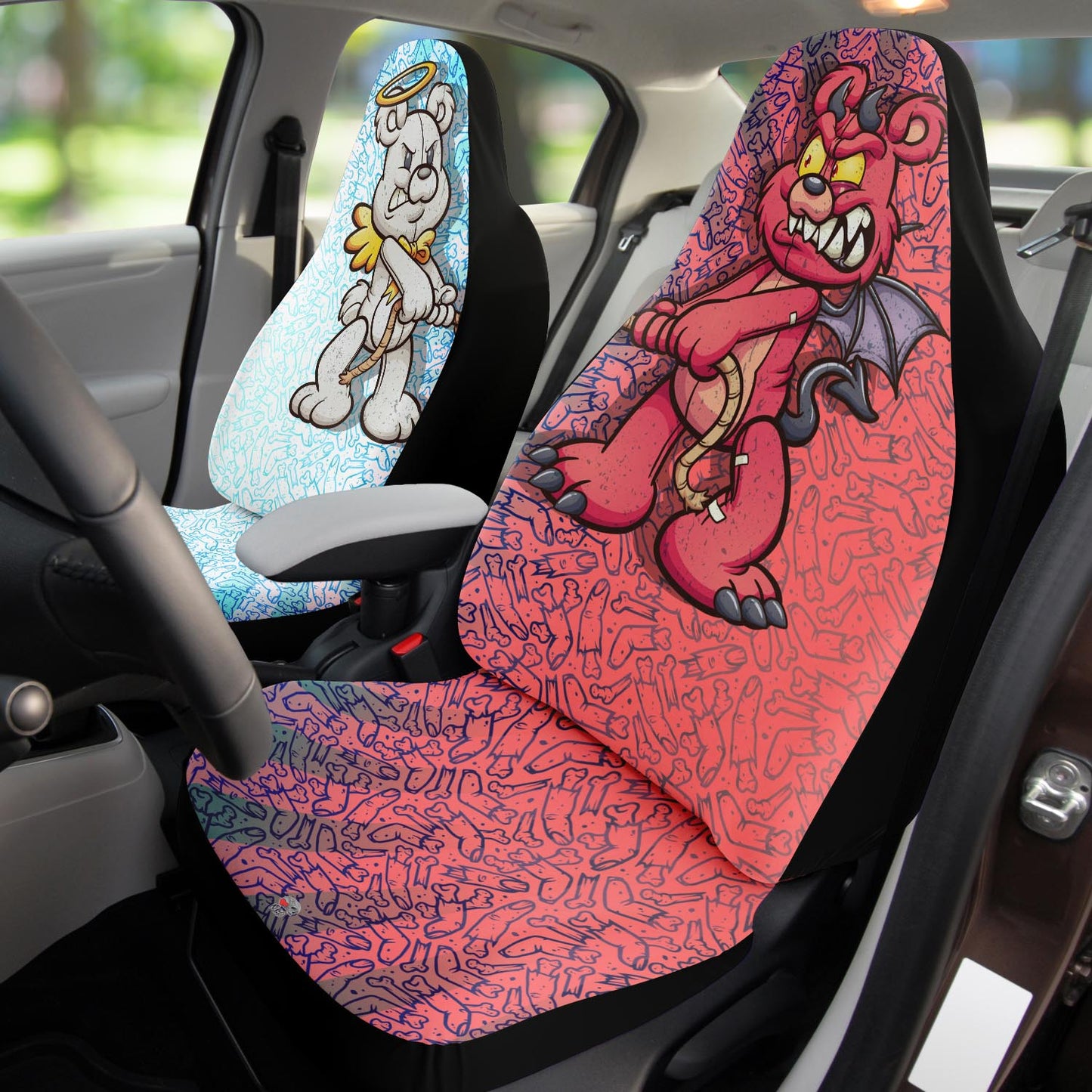 Teddy bears tempters Car Seat Covers