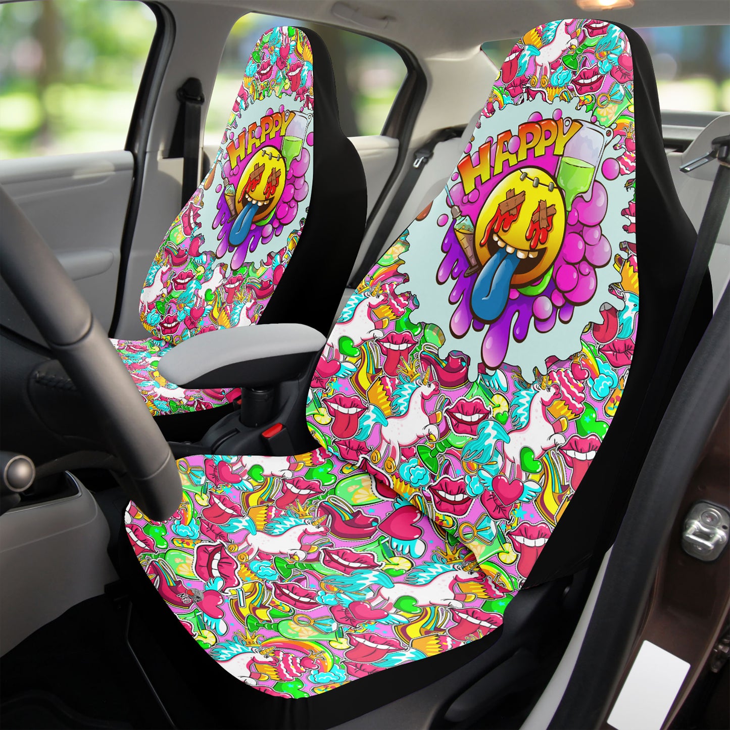 Too Happy Car Seat Covers