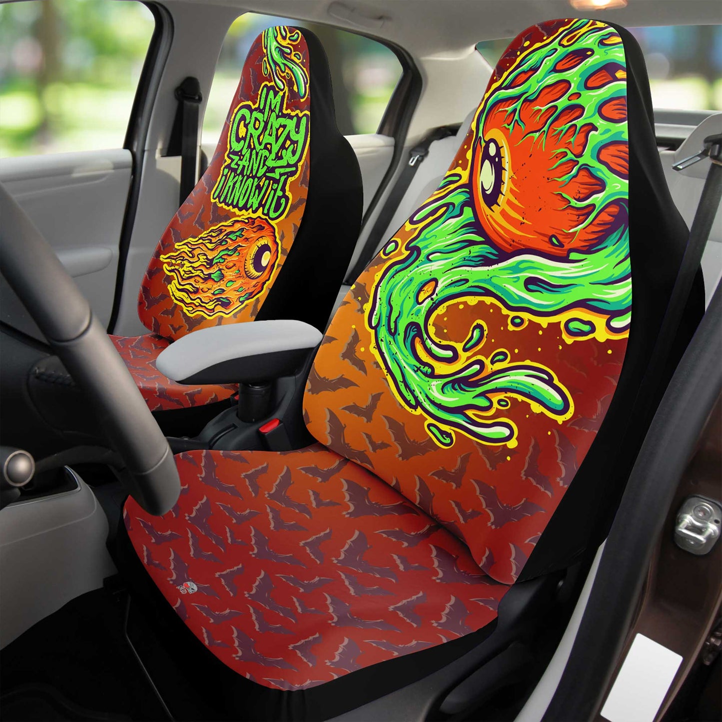 I am Crazy Car Seat Covers
