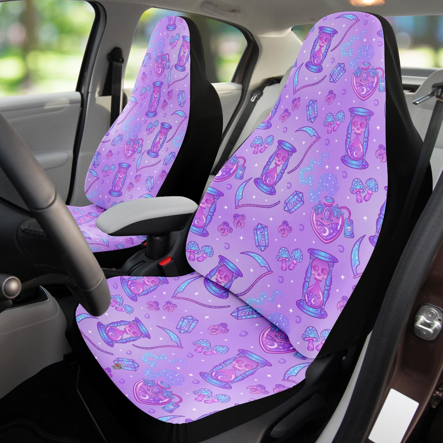 Pastel Witch Car Seat Covers