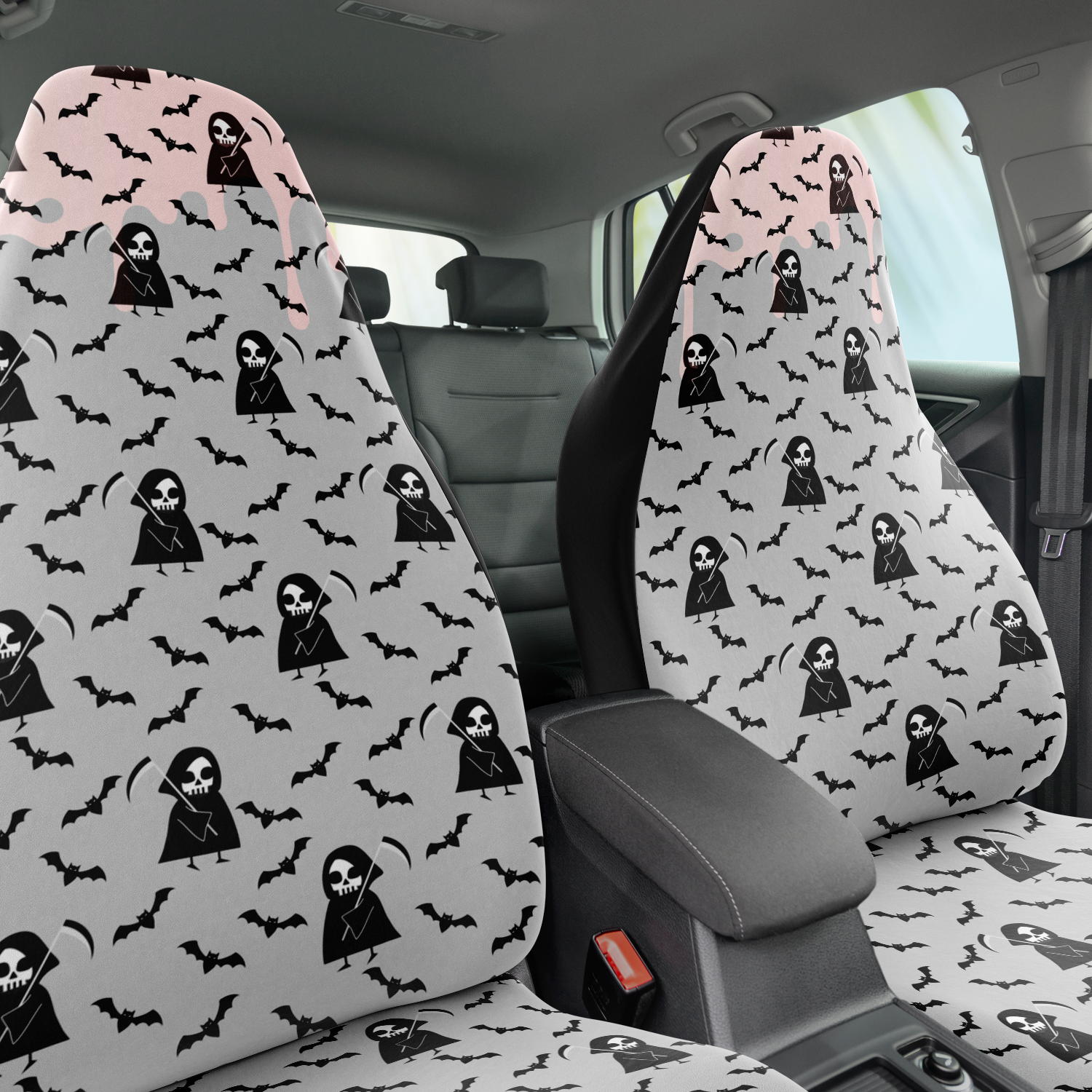 pastel goth car accessories