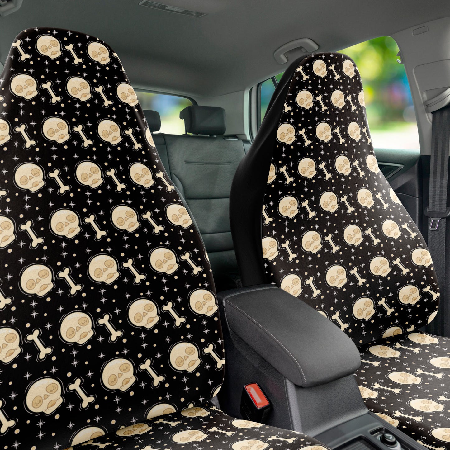 goth car seat covers