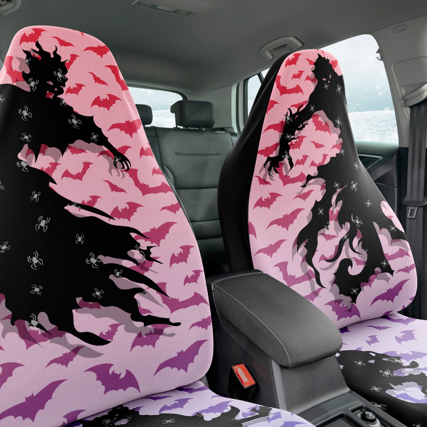 Spirits of Unknown Car Seat Covers