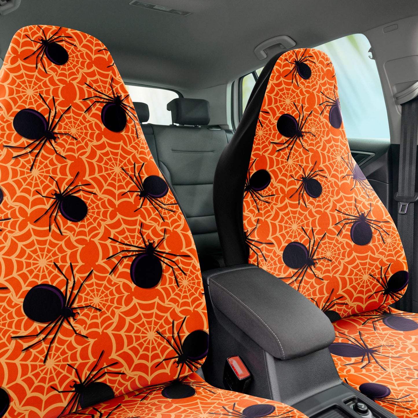 Halloween Spiders car decor