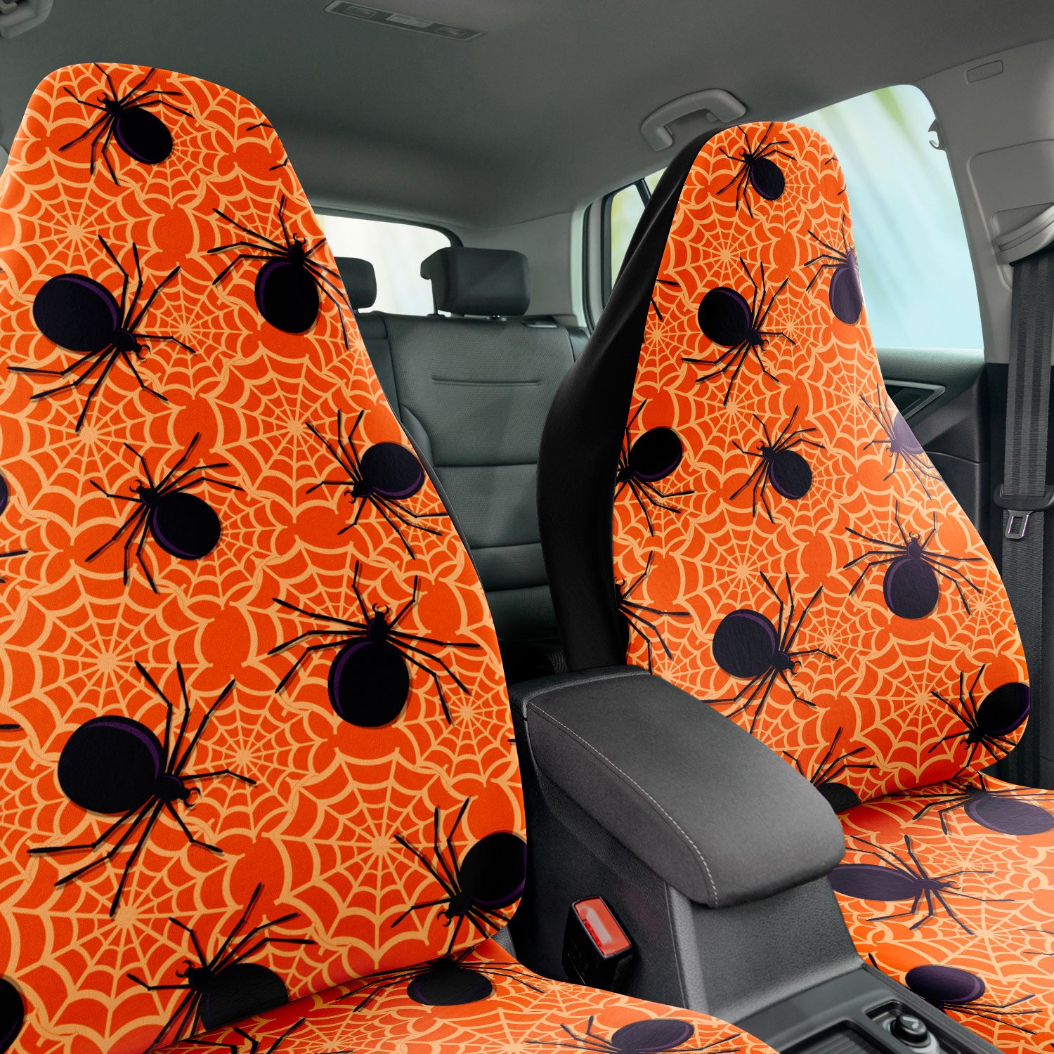 Halloween Spiders car decor