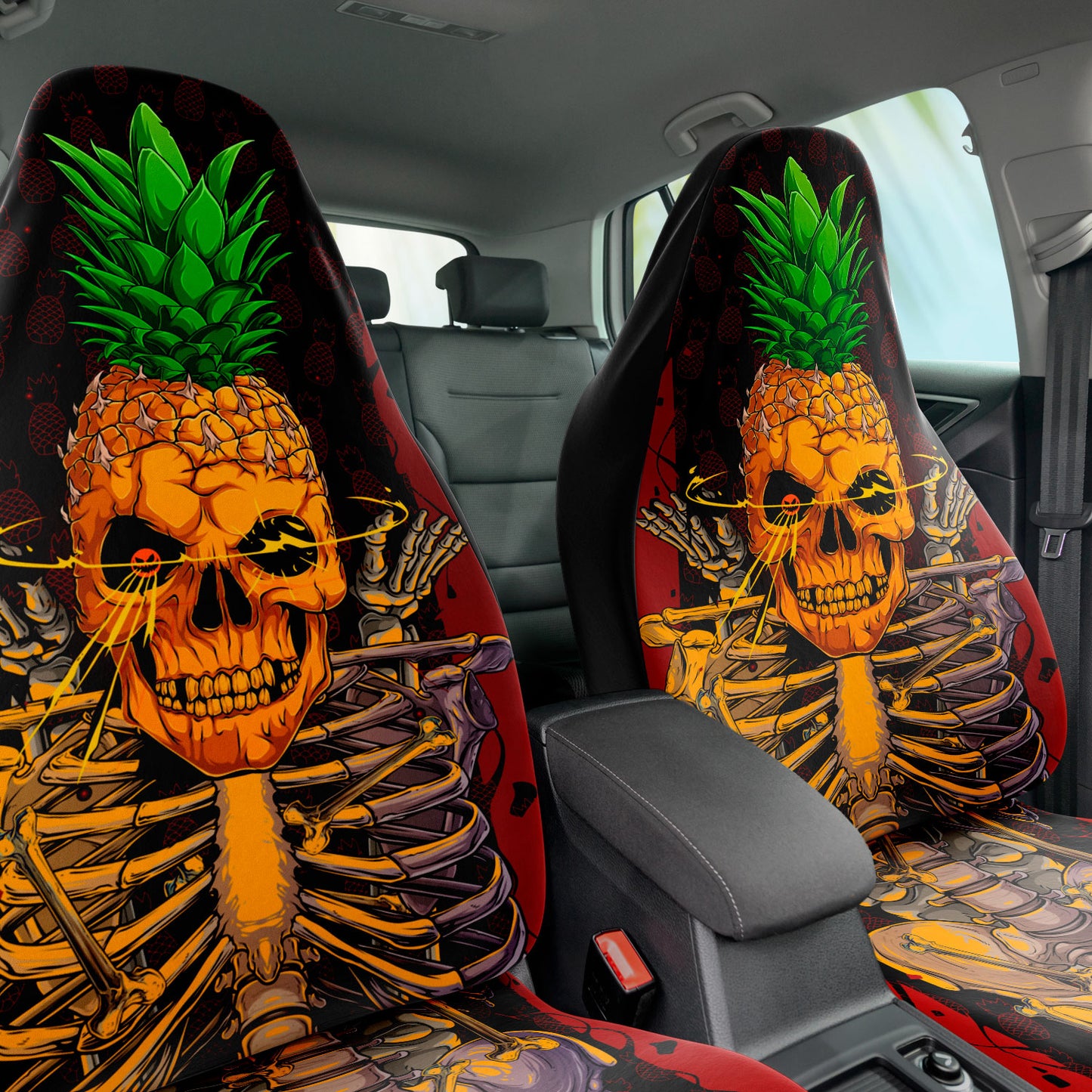 pineapple skull car accessories