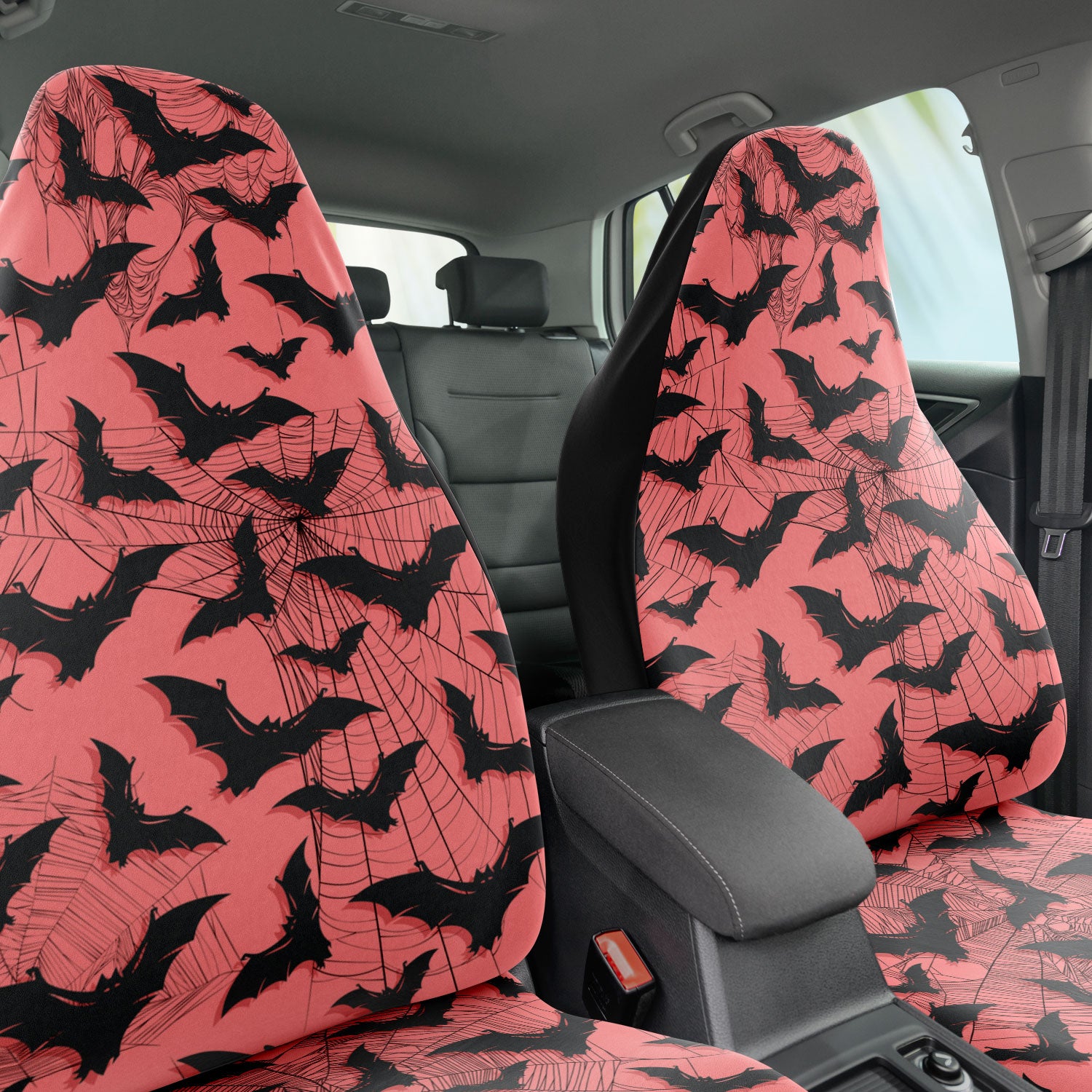 pastel goth car decor