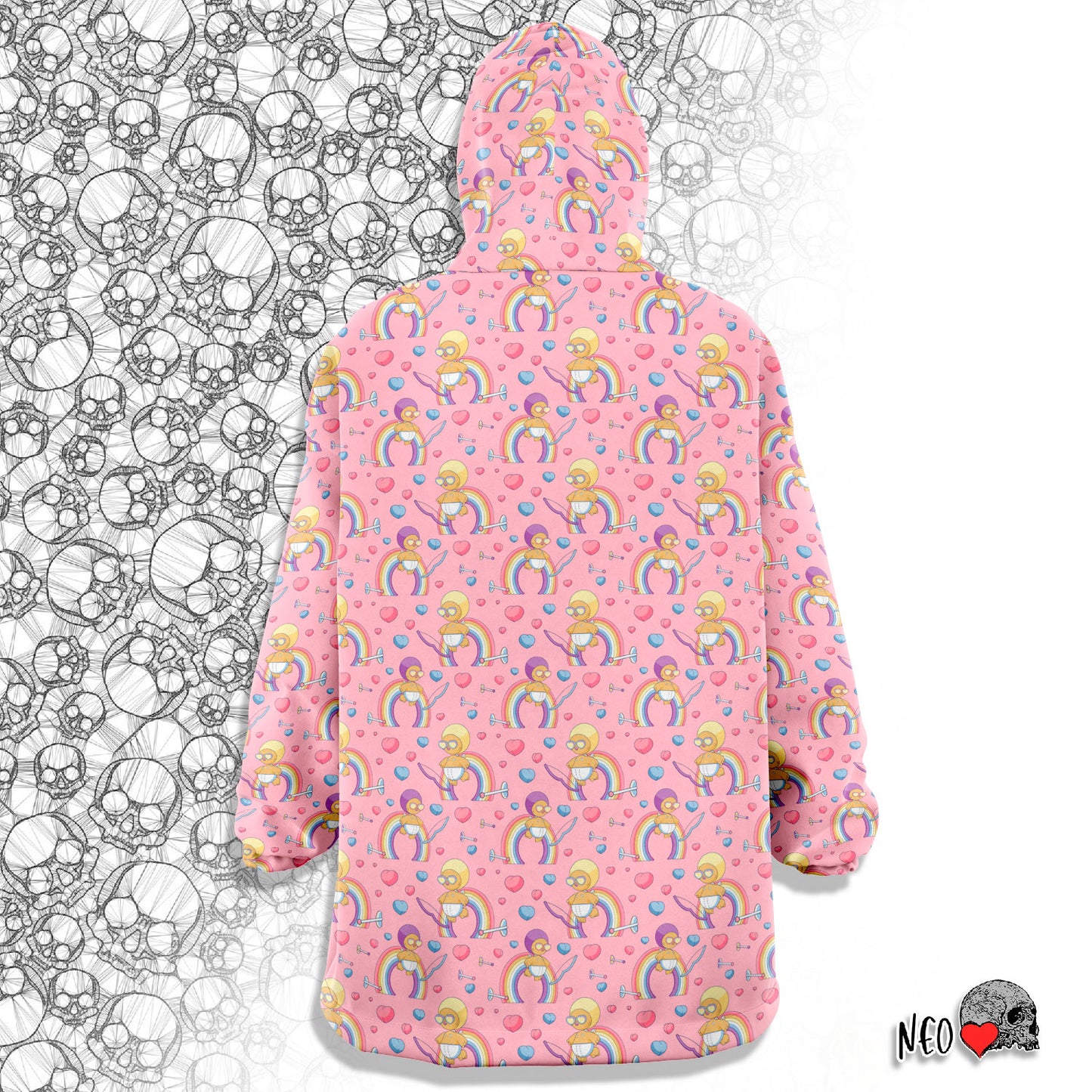 Flying cupids Snug Hoodie