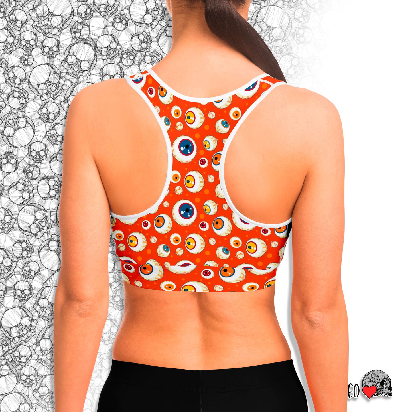 All eyes on you sports bra - NeoSkull