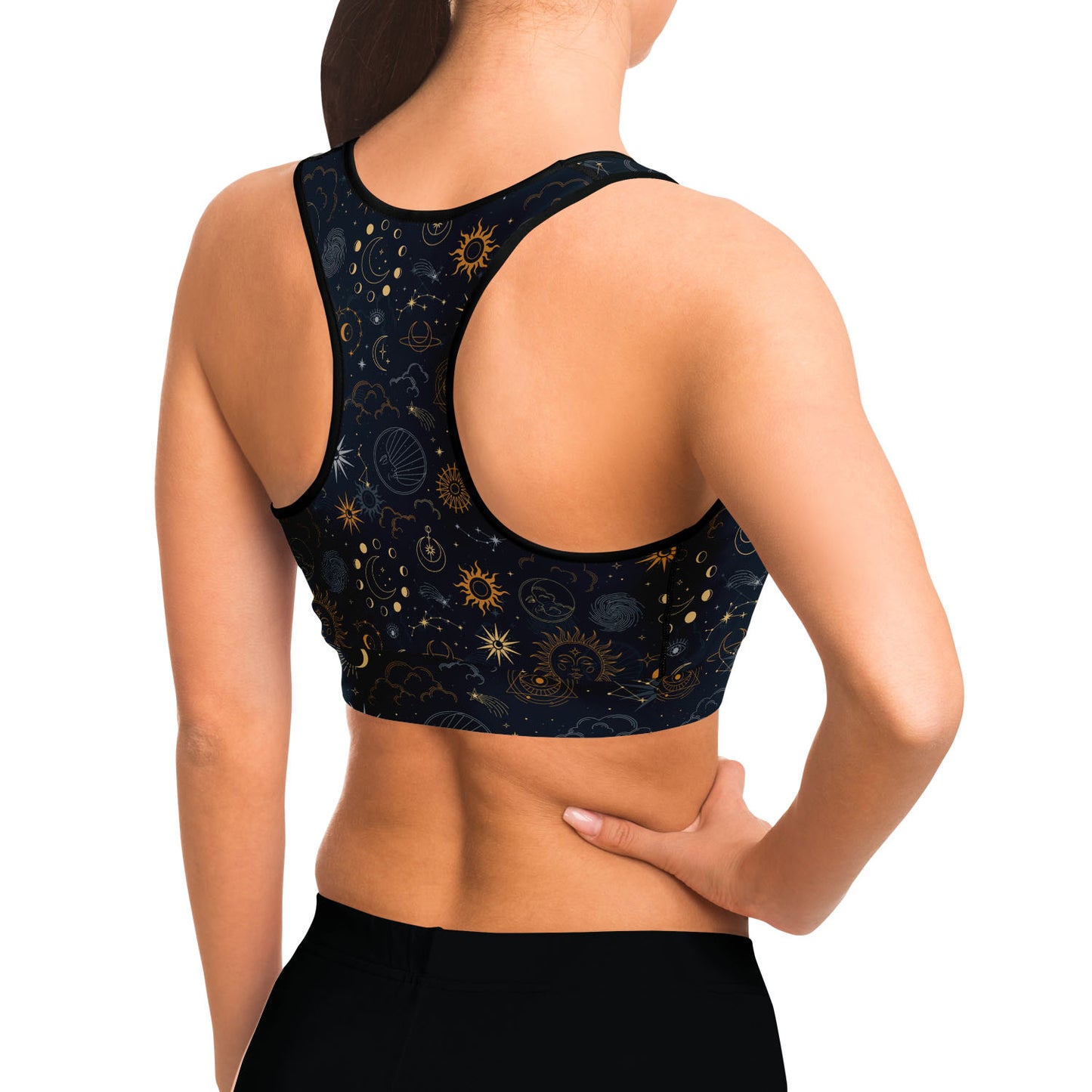 Celestial sports bra