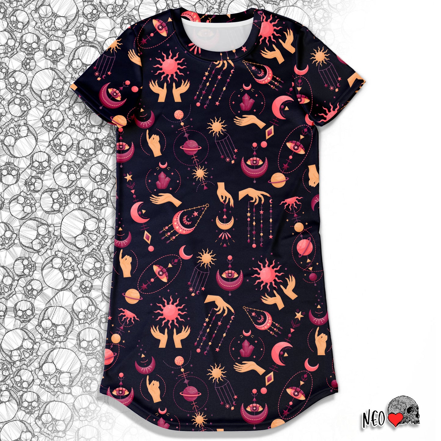 Witchcraft Wisdom t-shirt Dress