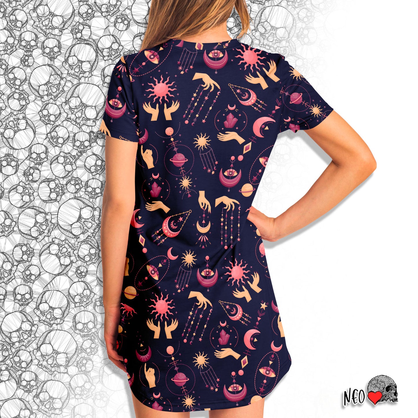Witchcraft Wisdom t-shirt Dress
