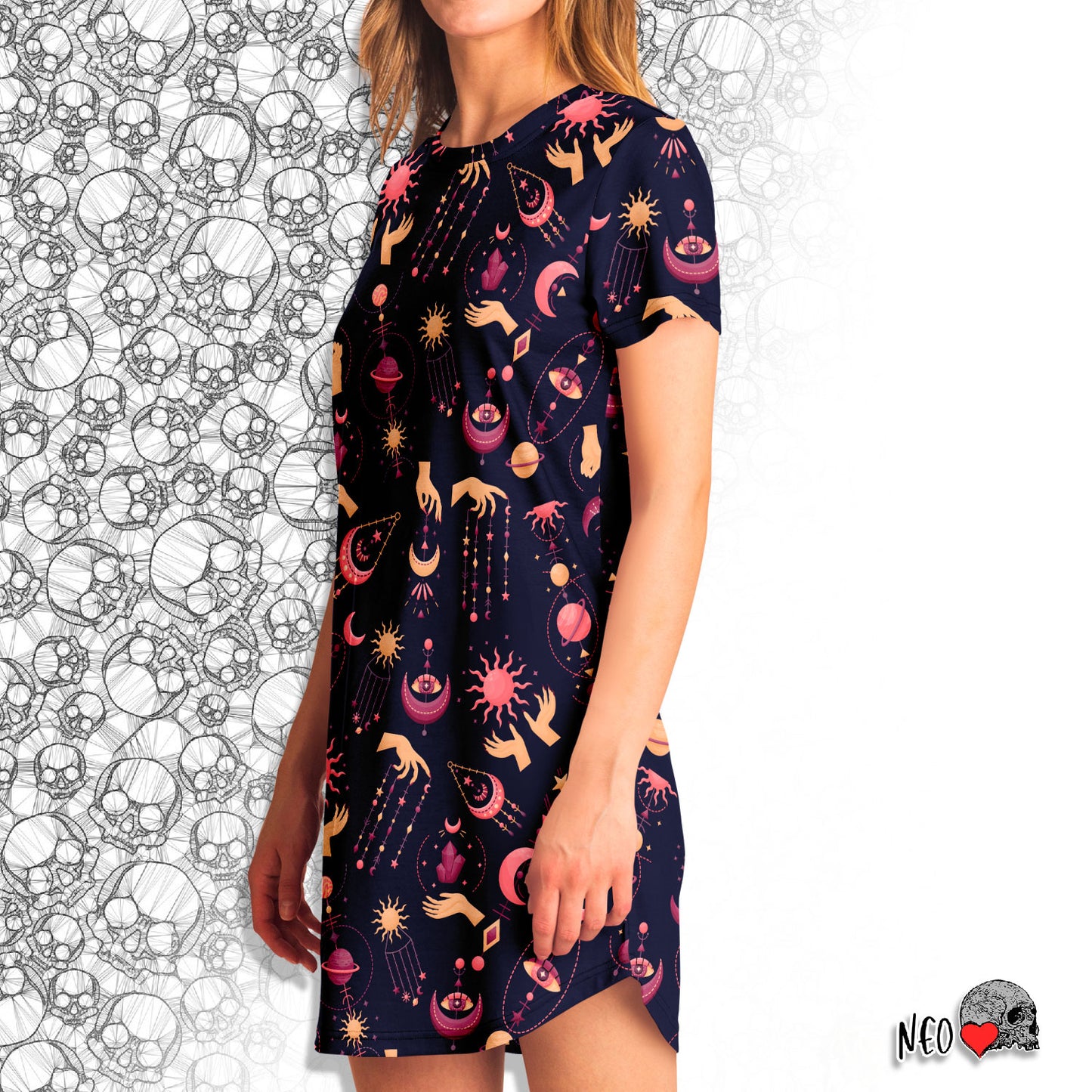Witchcraft Wisdom t-shirt Dress