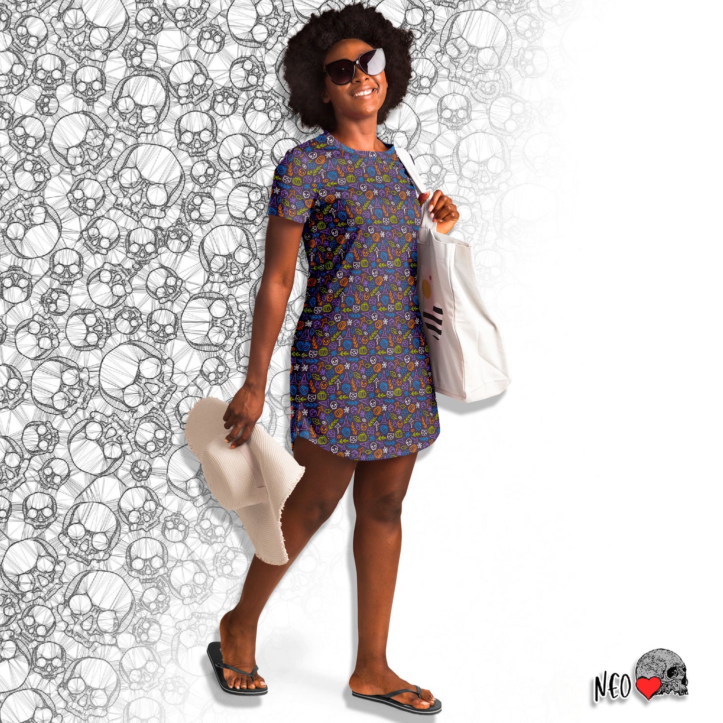 Eternal Garden t-shirt dress