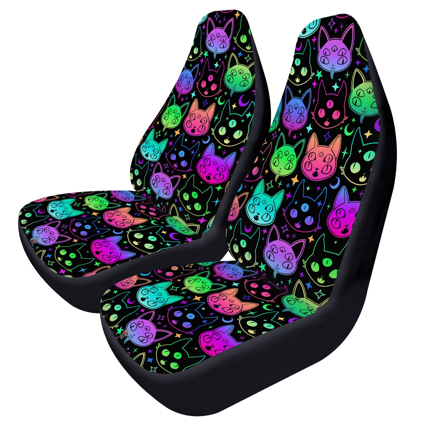 Spooky Cats Car Seat Covers