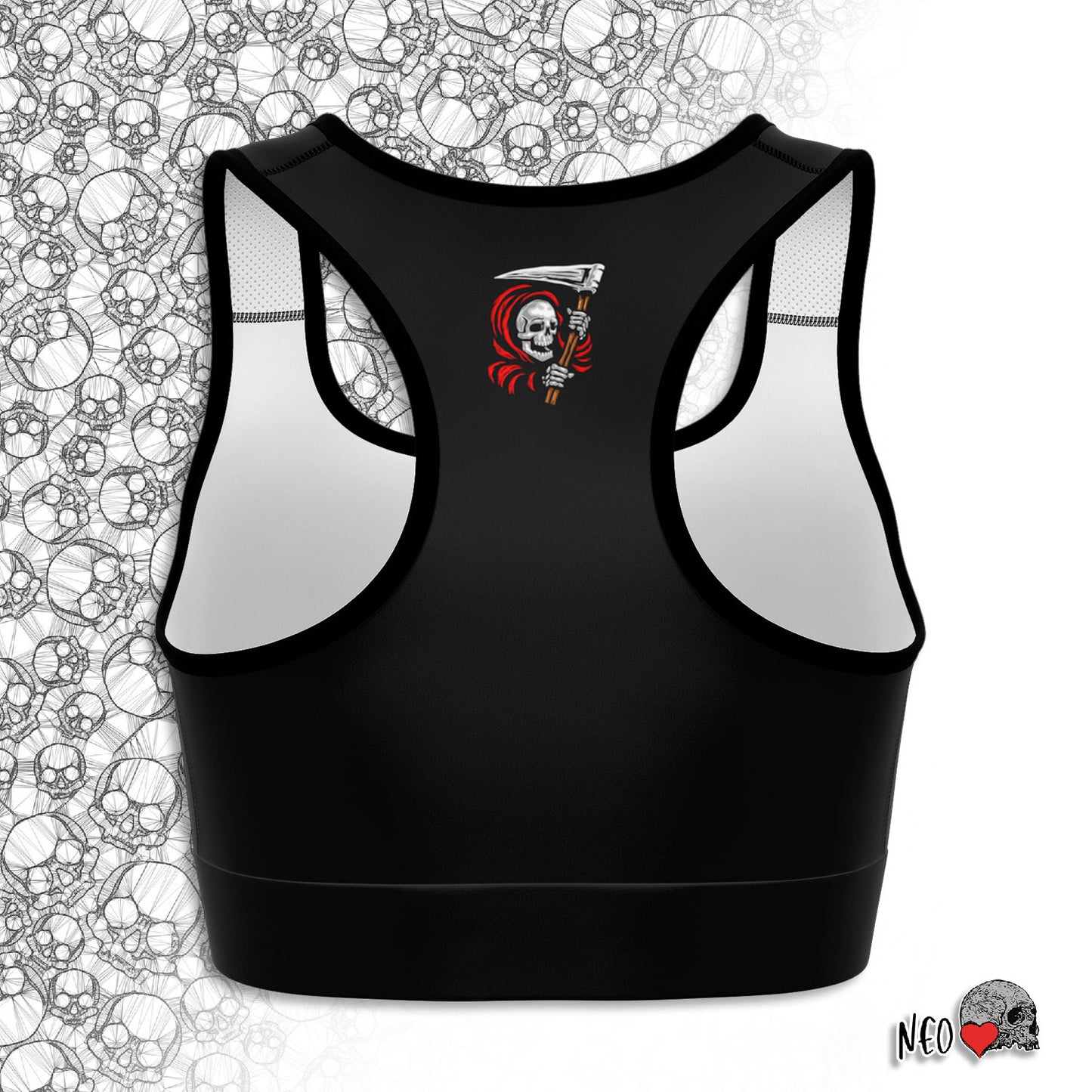 gothic sport bra