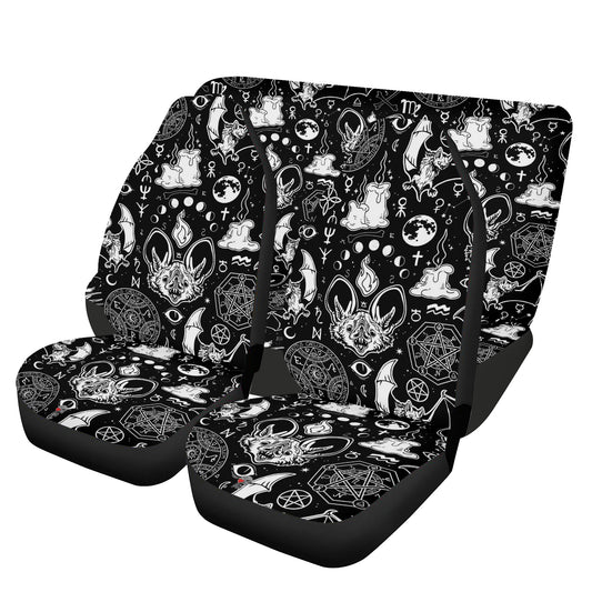 Mystic Bats Full Car Seat Cover Set