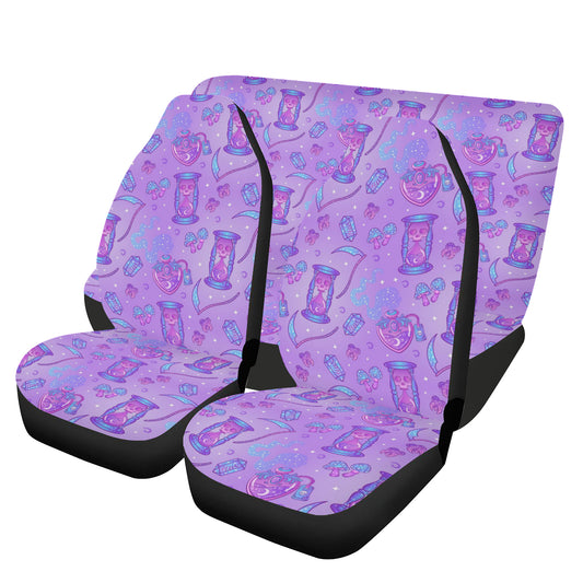 Pastel Witch Full Car Seat Cover Set