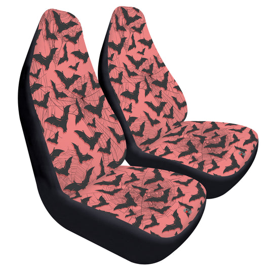 Pink Bat Swarm Car Seat Covers