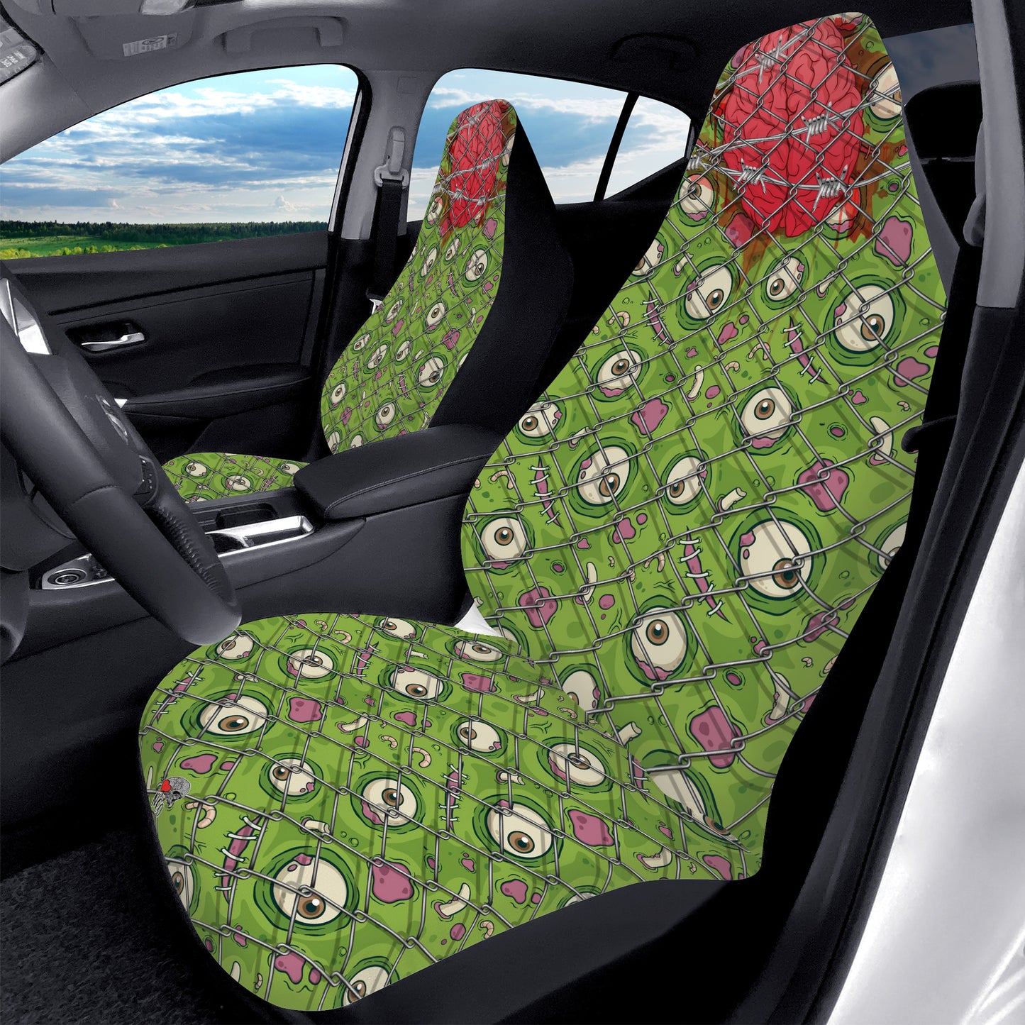 Monster Skin Car Seat Covers - NeoSkull