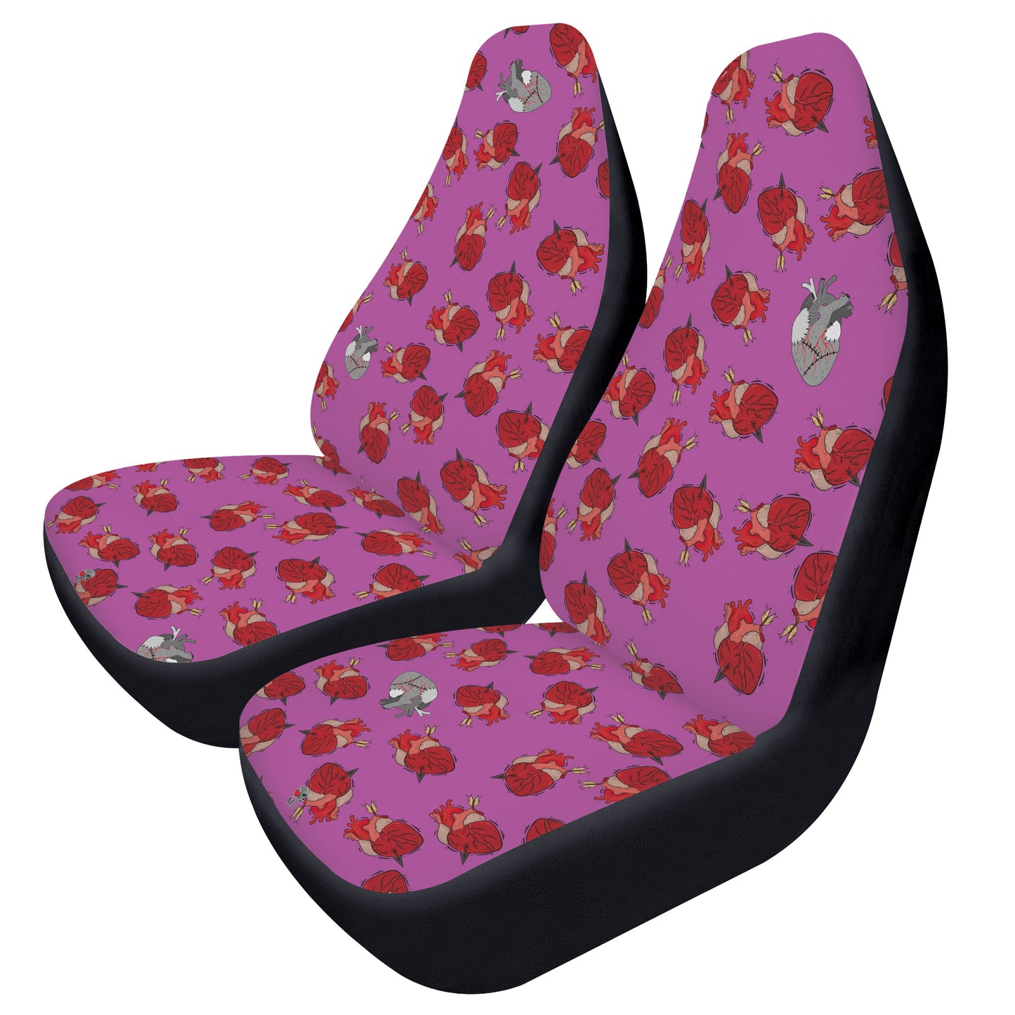With All my Hearts Car Seat Covers