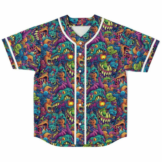 Chaos of Creatures Baseball Jersey