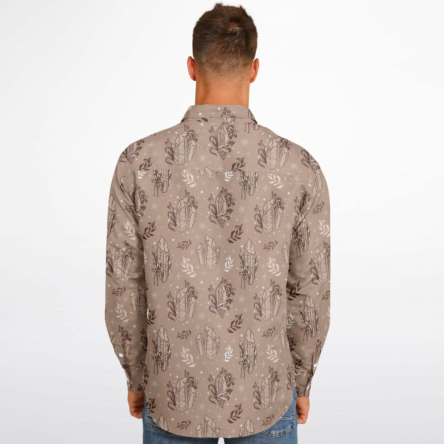 Mystic Craft Long Sleeve Button Up Shirt