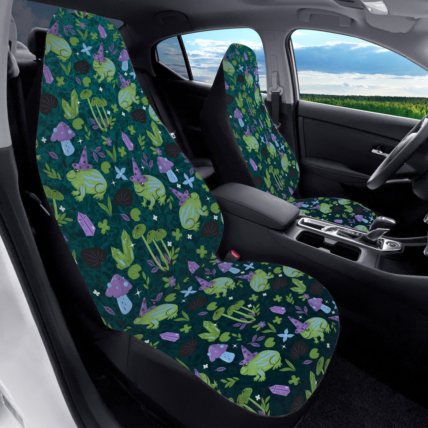 Magic Swamp Car Seat Covers - NeoSkull