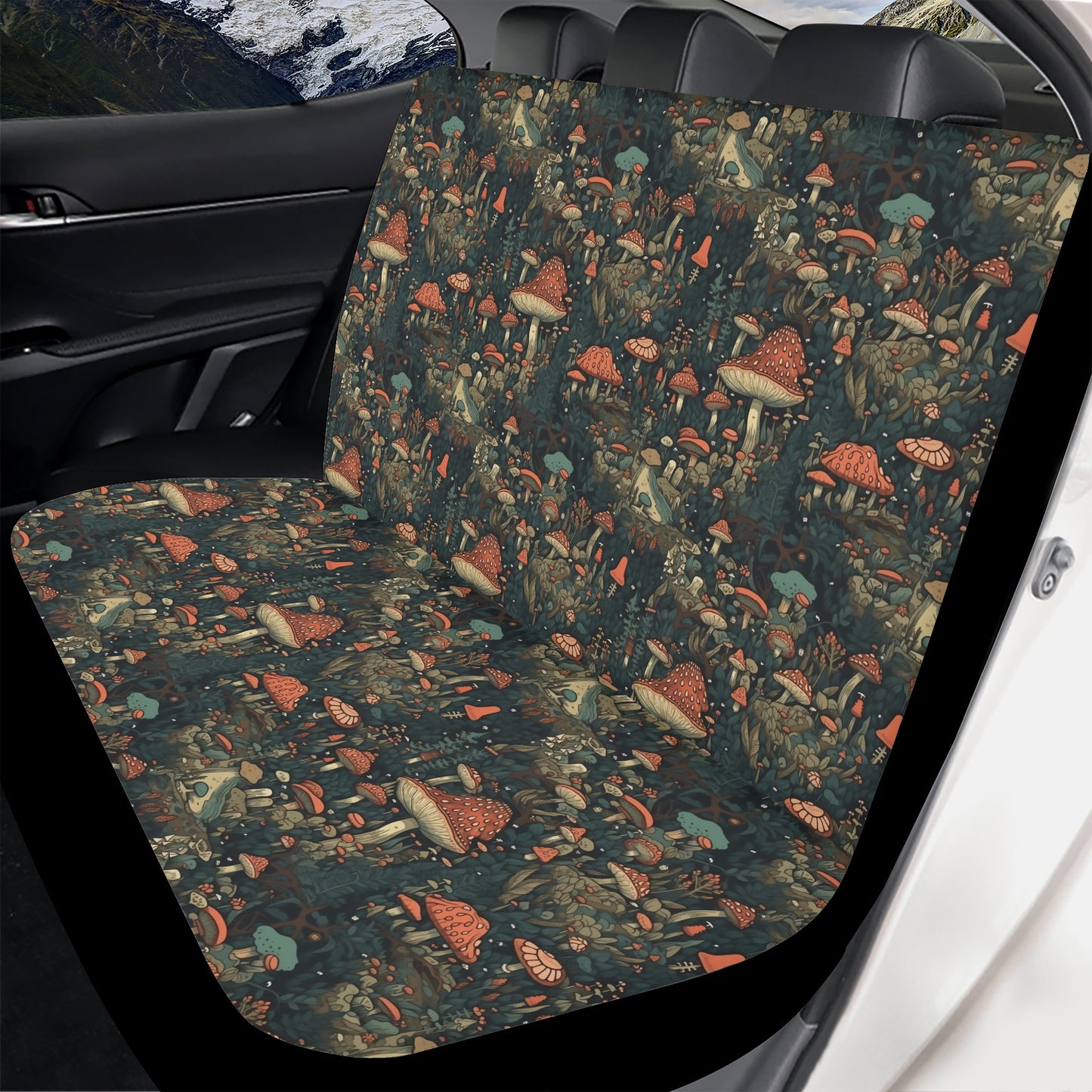 Scandinavian Forest Full Car Seat Cover Set