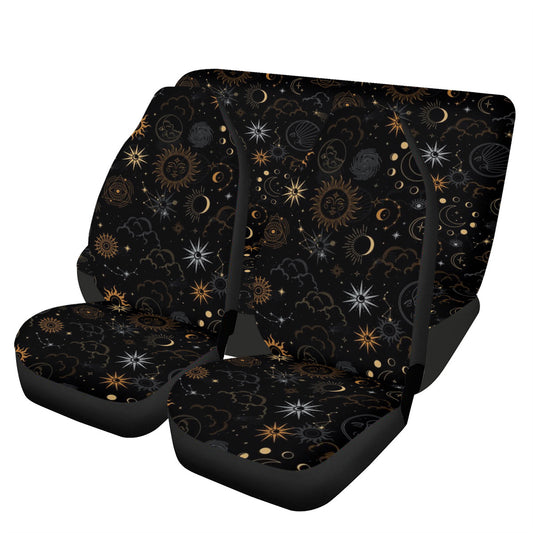 Dark Celestial Car Seat Cover Set