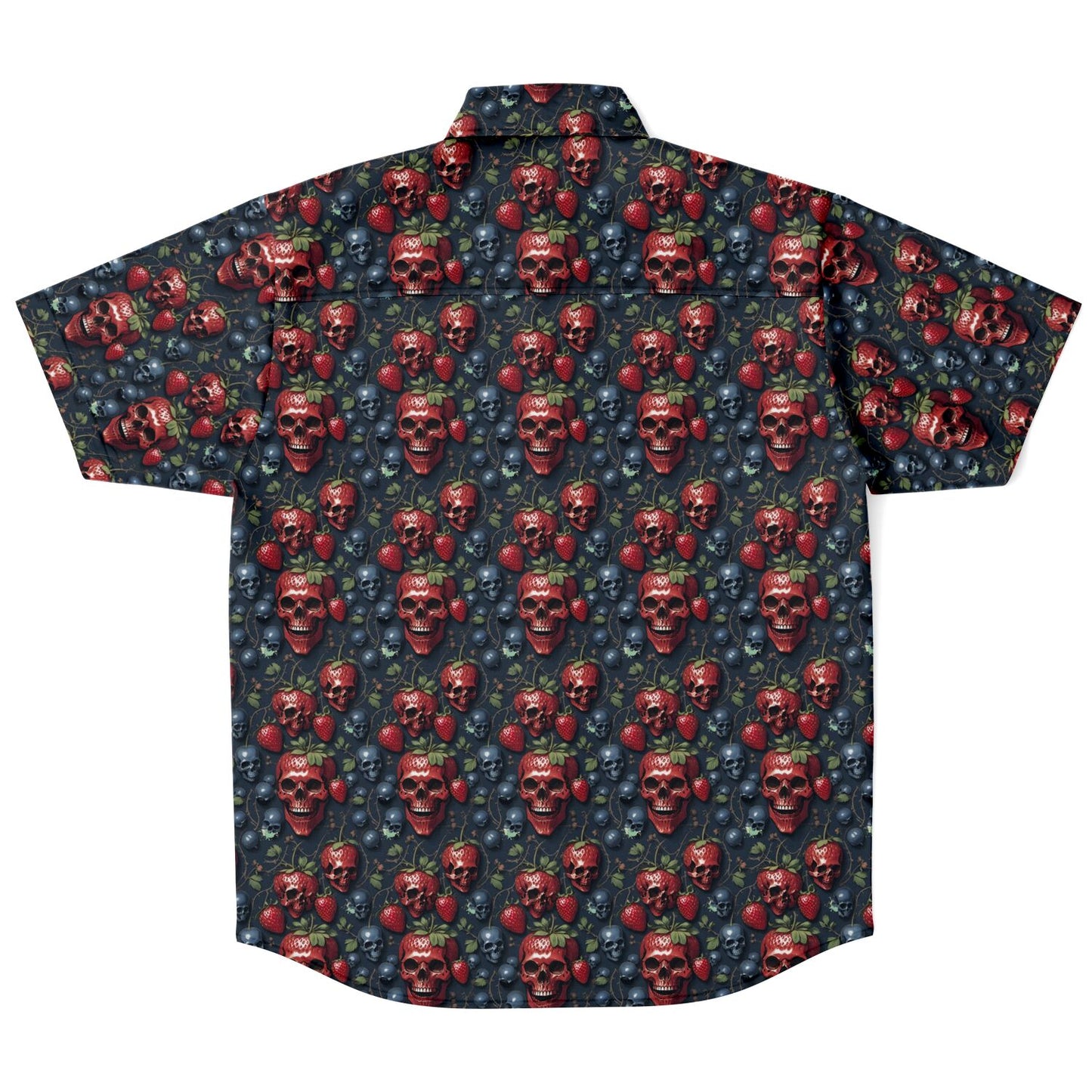 Skullberry Short Sleeve Button-up Shirt