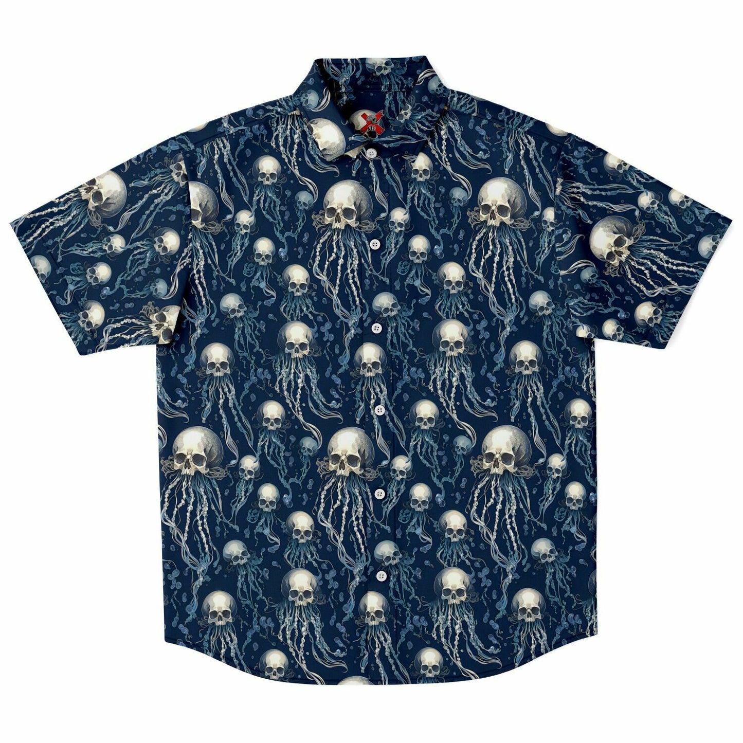 Jellyskull Short Sleeve Button-up Shirt