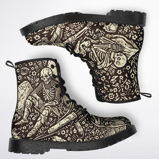 The weary knights City Strider Boots - NeoSkull