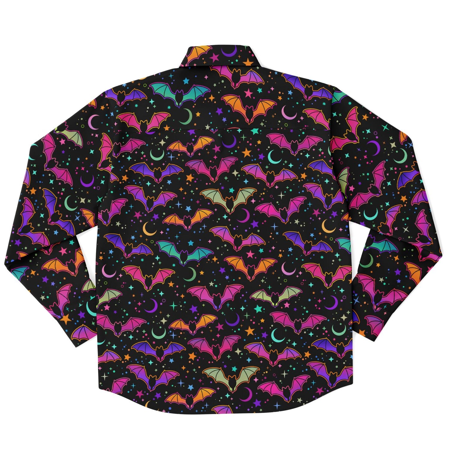 Party BatsLong Sleeve Button Up Shirt