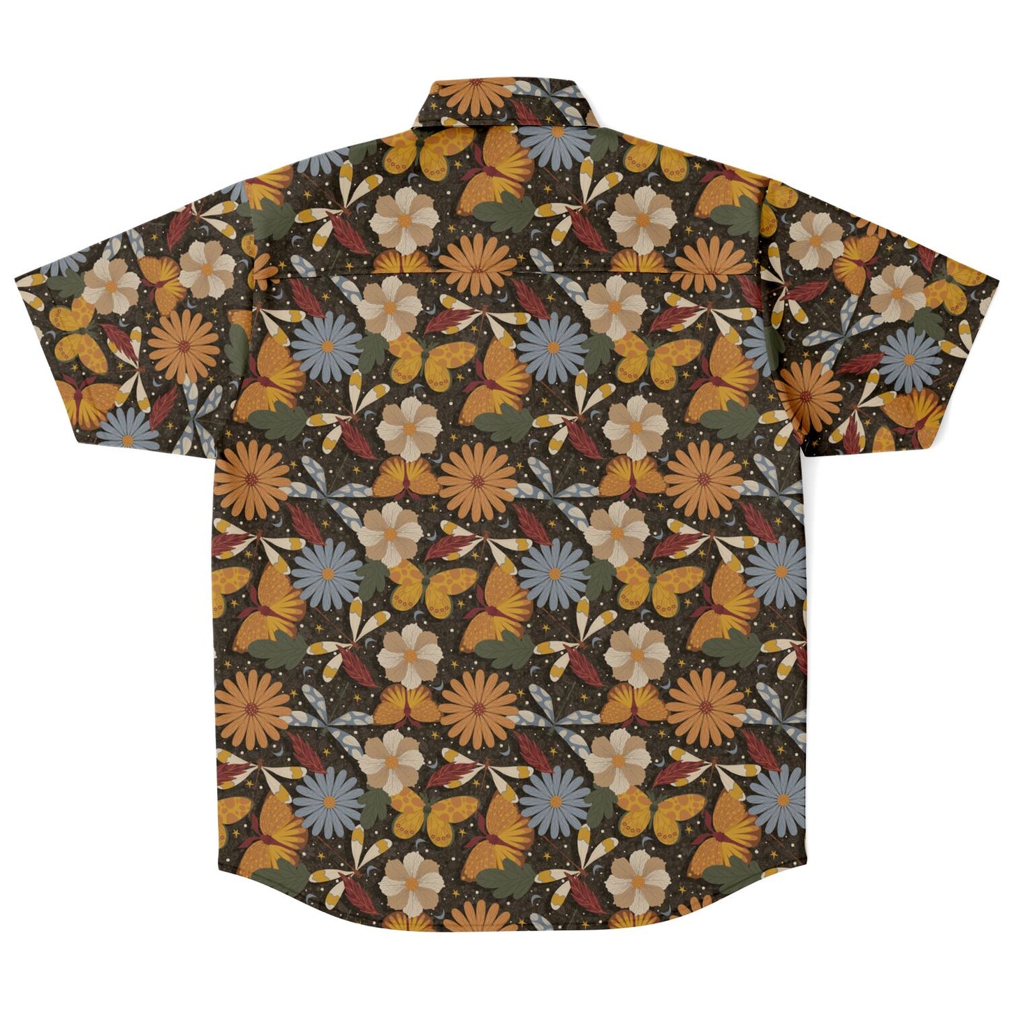 Nature Dream Short Sleeve Button-up Shirt