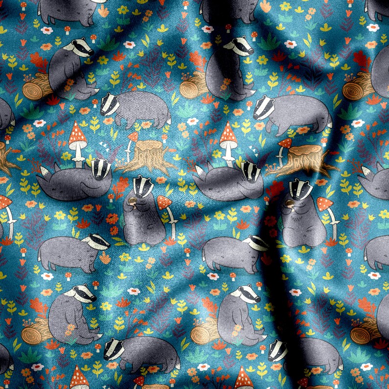 Forest Badgers Short Sleeve Button-up Shirt