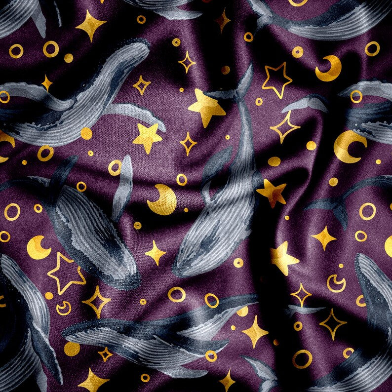 Star Whales Short Sleeve Button-Down Comfort Shirt - NeoSkull