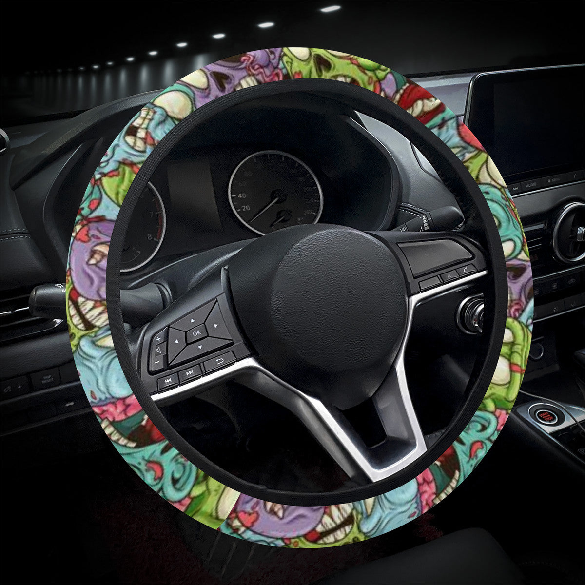 Zombie  Car Steering Wheel Covers - Updated