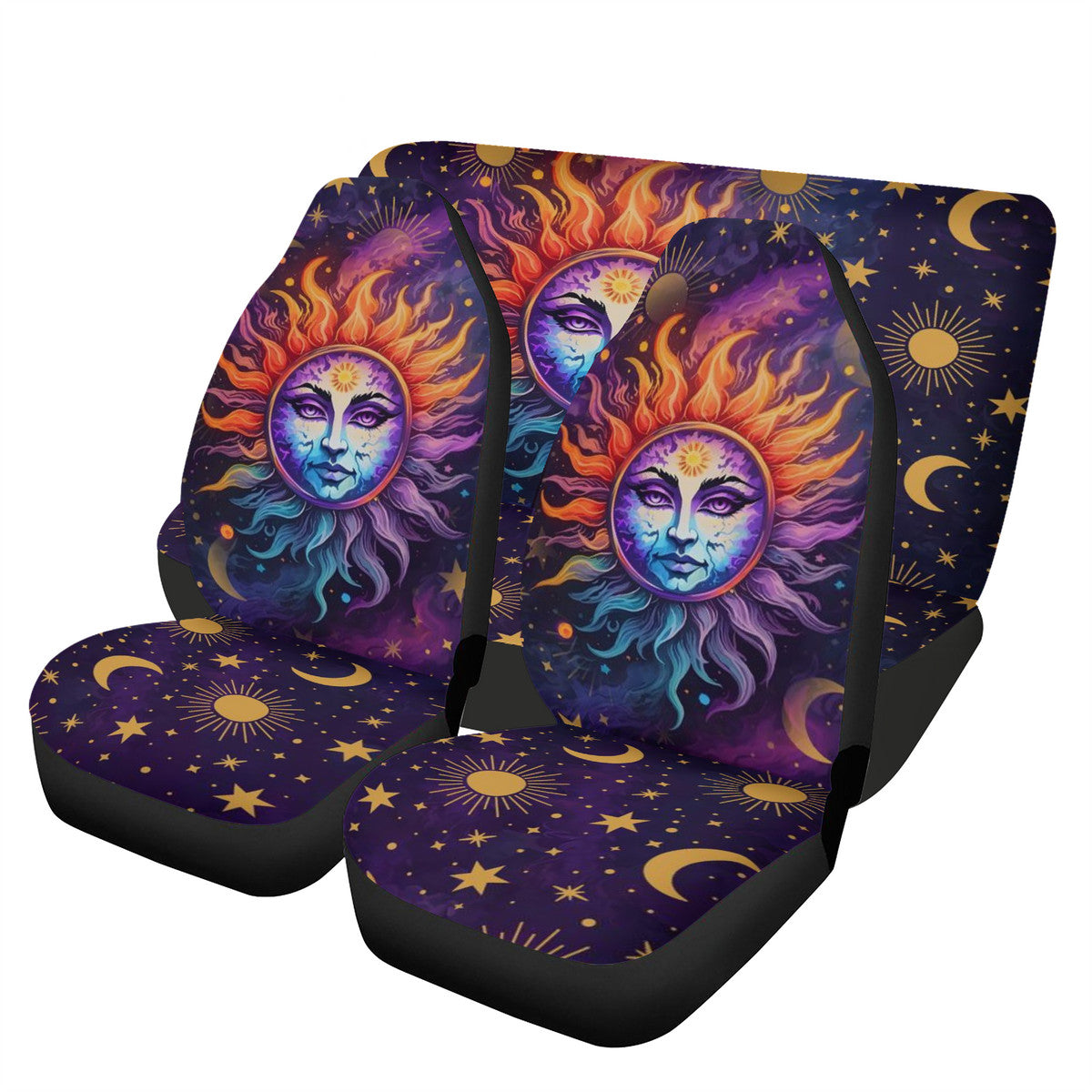 Tarot Sun Car Seat Cover Set