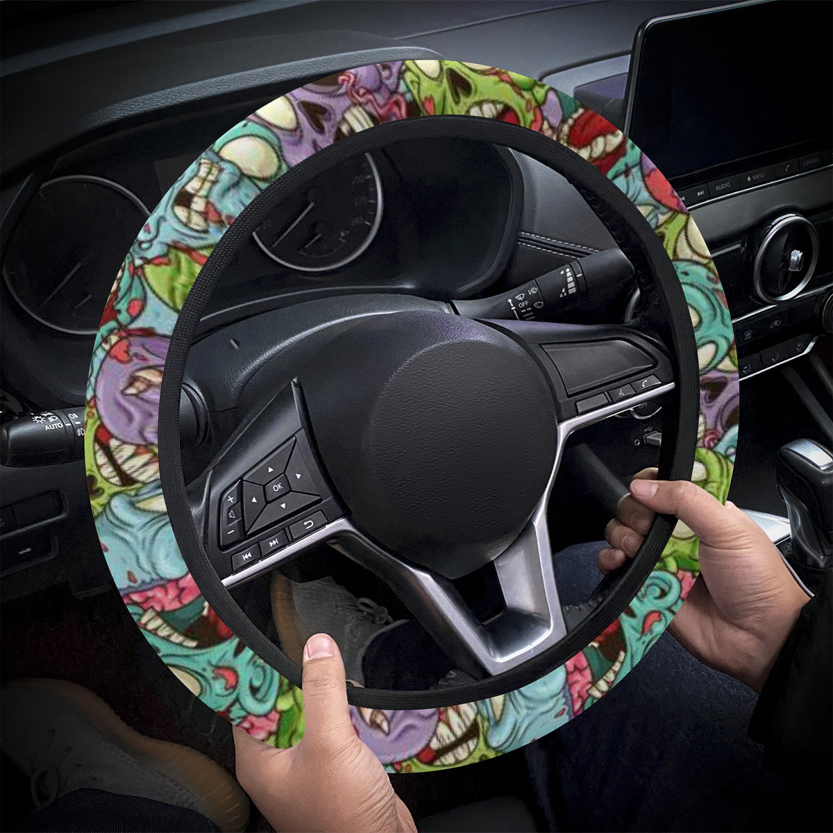 Zombie  Car Steering Wheel Covers - Updated