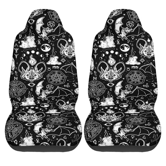 Mystic Bats 360  Car Seat Covers