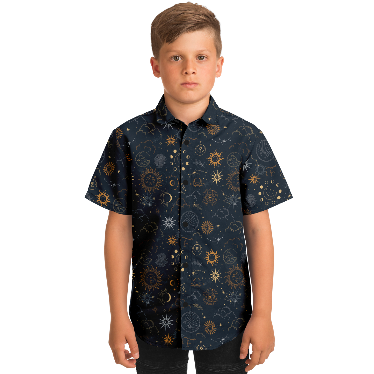 Celestial Youth Button-up Shirt