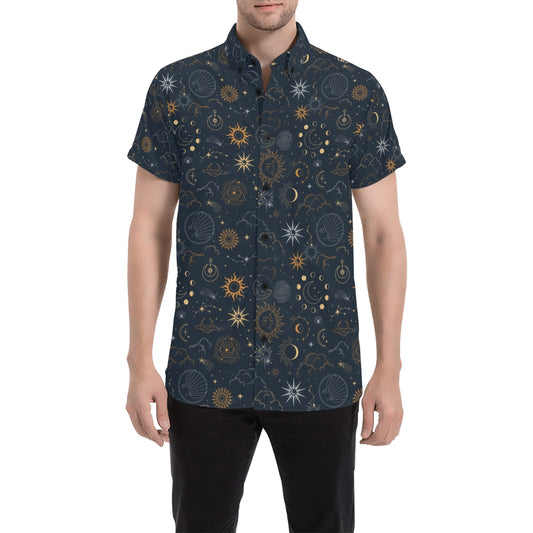 Celestial Classic Men's All Over Print Shirt (Model T53)