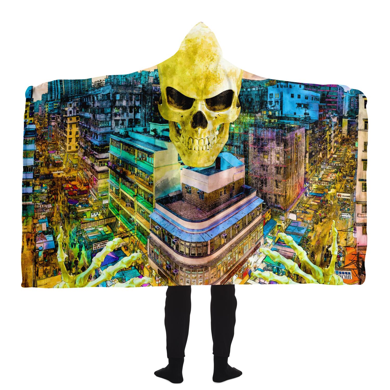 Eternal Overseer Hooded Blanket - NeoSkull
