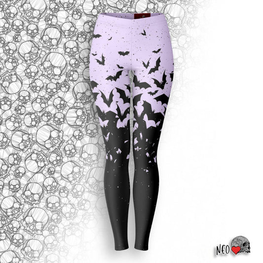 Bat Swarm Leggings - NeoSkull